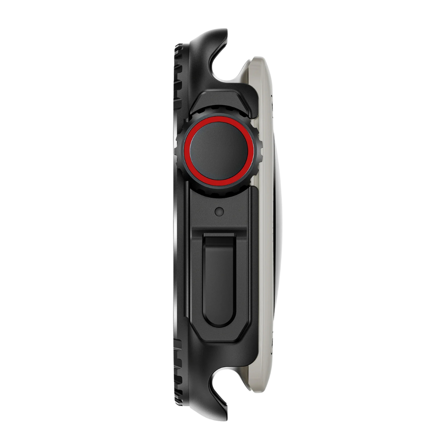 Black Luxury Change To Ultra Metal Case By Shopyholy Compatible For Apple Watch