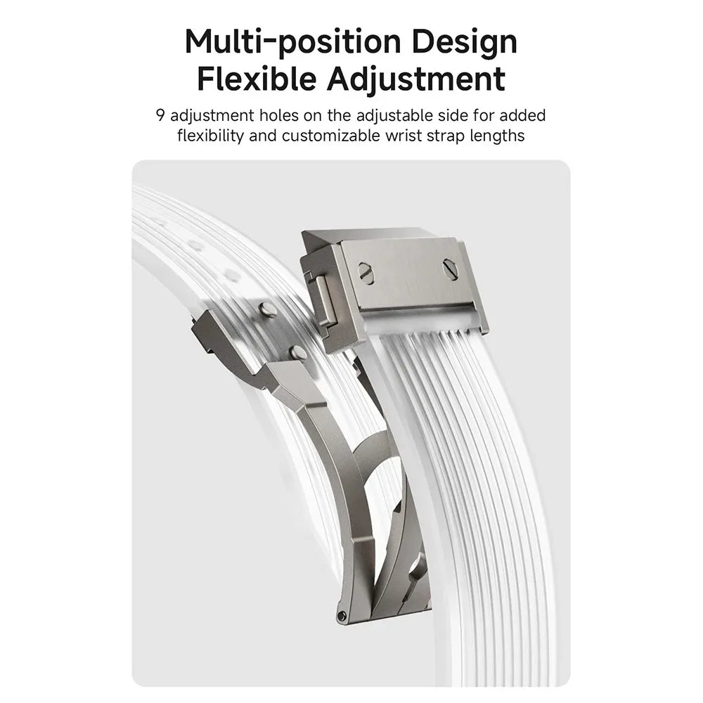 Transparent Luxury Hublot Style Band By Shopyholy Compatible For Apple Watch