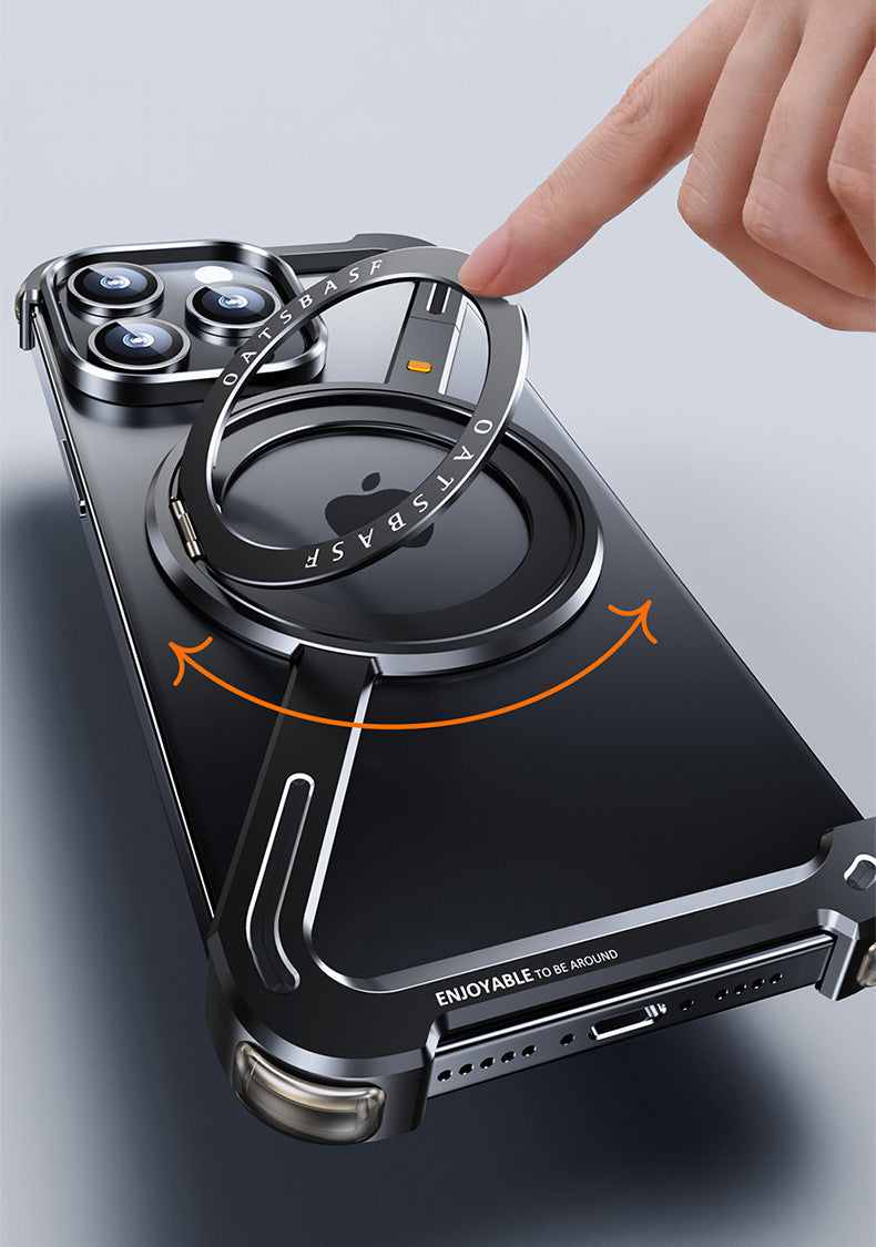 Luxury Movenchy Z Frameless Metal Bumper Case For iPhone