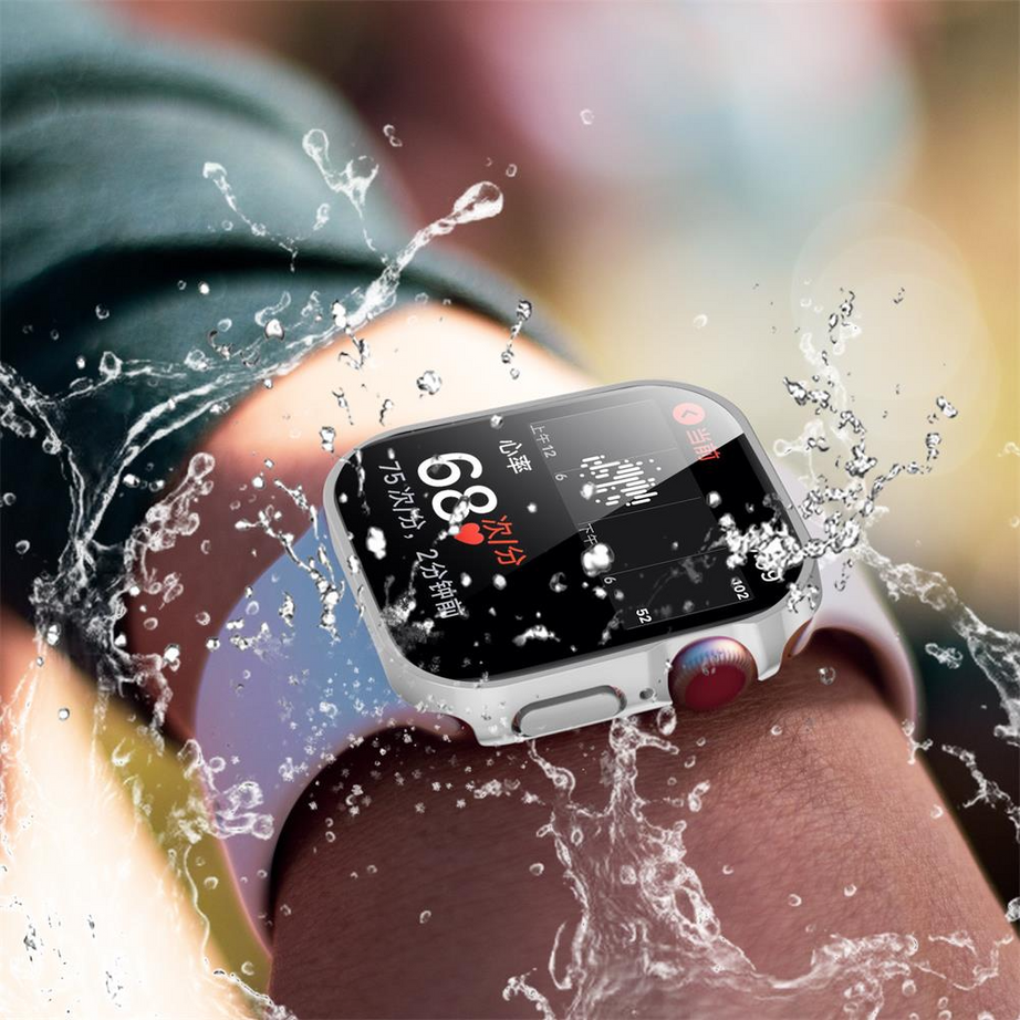 Premium Waterproof Pc Protective Case By Shopyholy Comaptible For iWatch