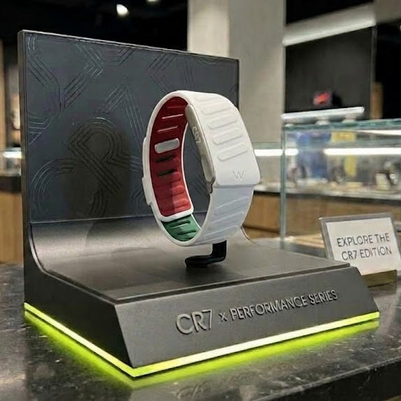 Premium Sports Flex Silicone CR7 Edition Whoop Band Compatible For WHOOP 5.0 MG LIFE