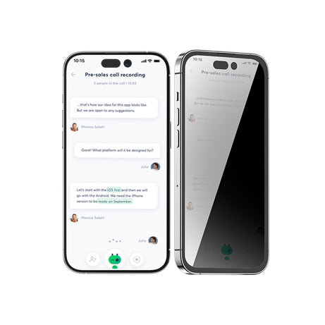 Premium HD 2.5D Privacy Tempered Glass Screen Protector for iPhone