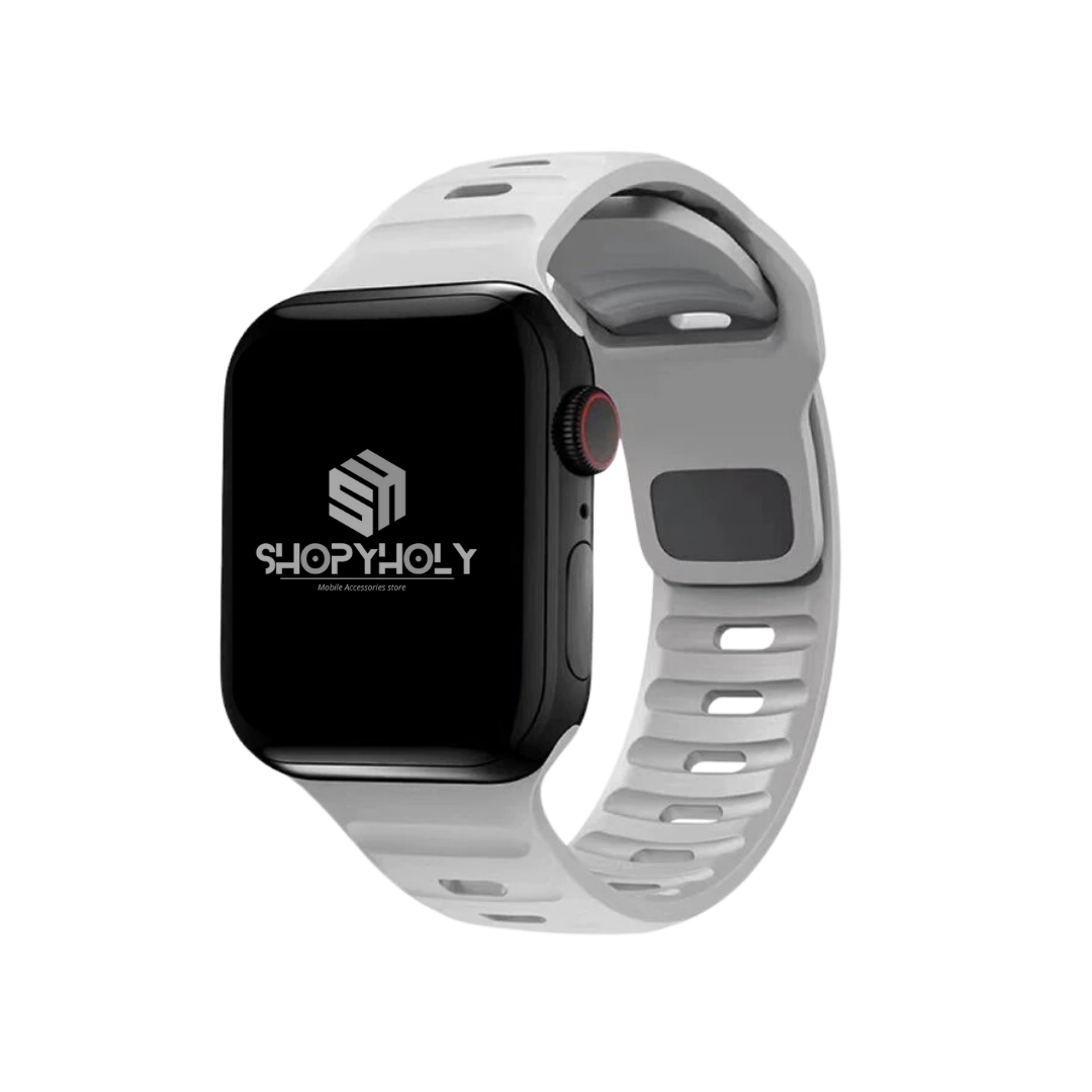 Premium Silicone Sports Bands By Shopyholy Compatible For iWatch