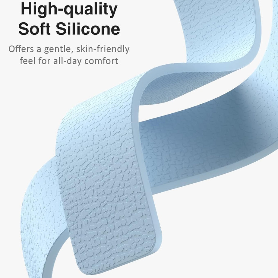 Lavendar Premium Skin Friendly Magnetic Loop By Shopyholy Comaptible For Apple Watch