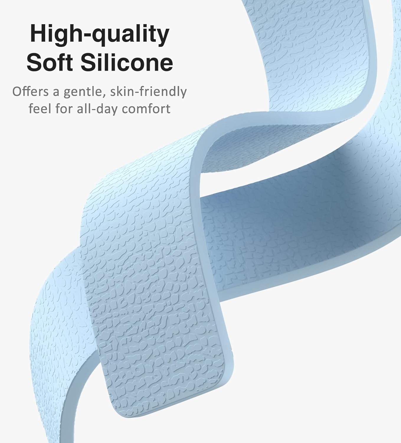 Lavendar Premium Skin Friendly Magnetic Loop By Shopyholy Comaptible For Apple Watch
