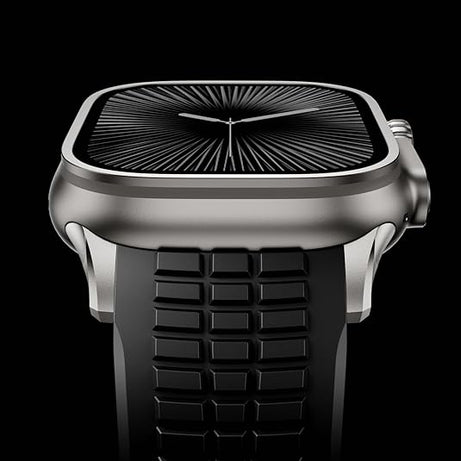 Black T Luxury Paladin Sports Bands By Shopyholy Compatible For Apple Watch