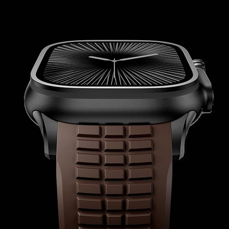 Brown B Luxury Paladin Sports Bands By Shopyholy Compatible For Apple Watch