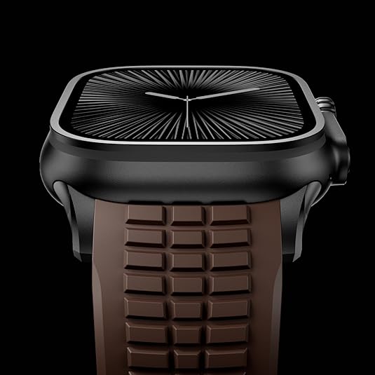 Brown B Luxury Paladin Sports Bands By Shopyholy Compatible For Apple Watch