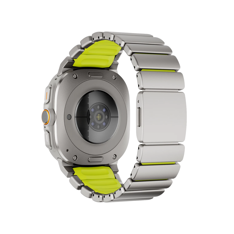 Titanium Green Luxury Ocean Titanium Band for Samsung Galaxy Watch Ultra 47mm