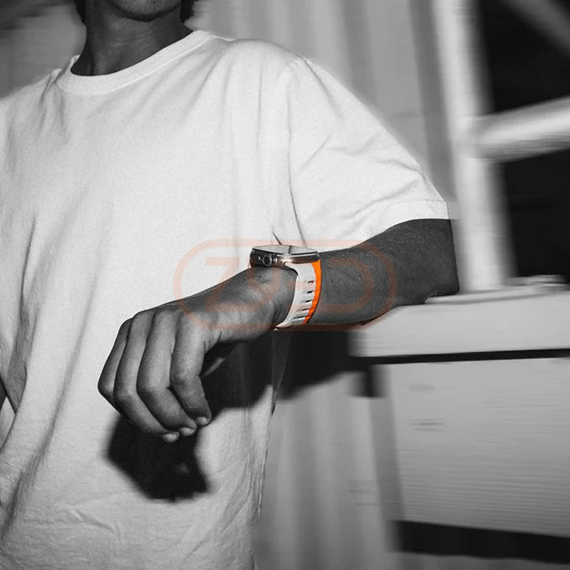 Ultra Strike Premium Silicone Sports Bands By Shopyholy Compatible For iWatch