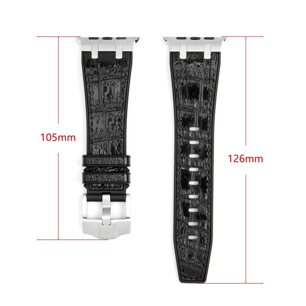 Luxury G-Shock Edition Crocodile Style Sports Bands By Shopyholy Comaptible For iWatch