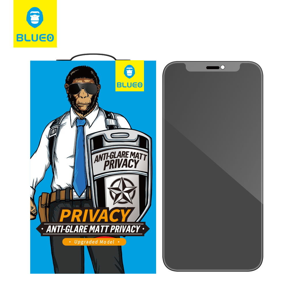 Premium Privacy Matte Series 2.5 D Tempered Glass By Shopyholy Compatible for iPhone