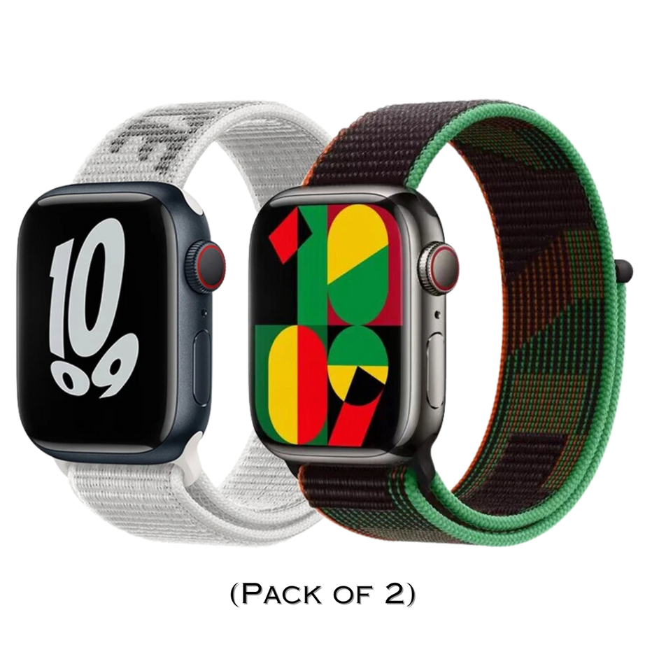 Combo Velcro Sports Loop By Shopyholy For iWatch