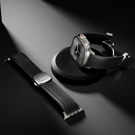 Black T Luxury Paladin Sports Bands By Shopyholy Compatible For Apple Watch