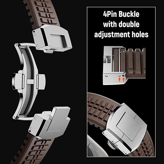 Brown T Luxury Paladin Sports Bands By Shopyholy Compatible For Apple Watch