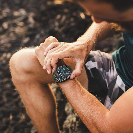 Army Green Premium Mavel Pattern Silicone Sports Bands By Shopyholy Compatible For Apple Watch