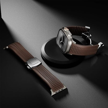 Brown T Luxury Paladin Sports Bands By Shopyholy Compatible For Apple Watch