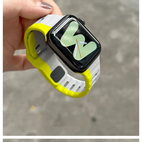 Volta Strike Premium Silicone Sports Bands By Shopyholy Compatible For iWatch