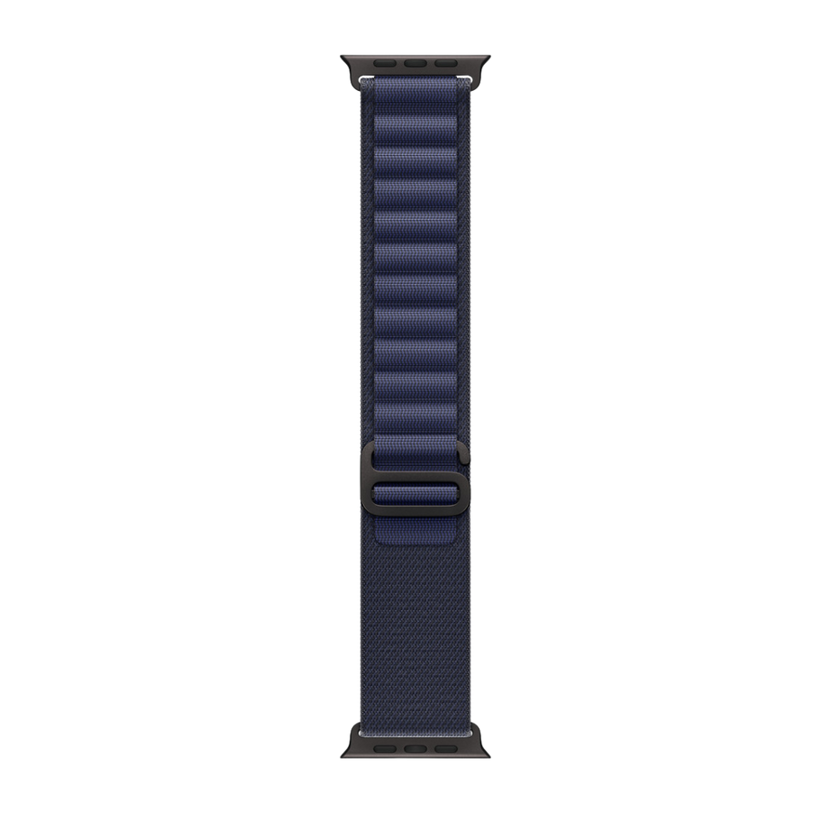 Navy B Premium Alpine Loop Strap By Shopyholy Compatible For iWatch