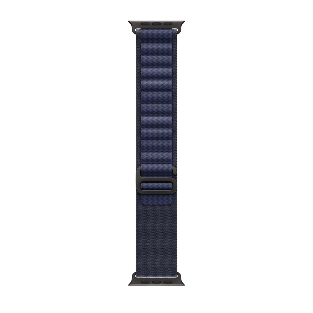 Navy B Premium Alpine Loop Strap By Shopyholy Compatible For iWatch