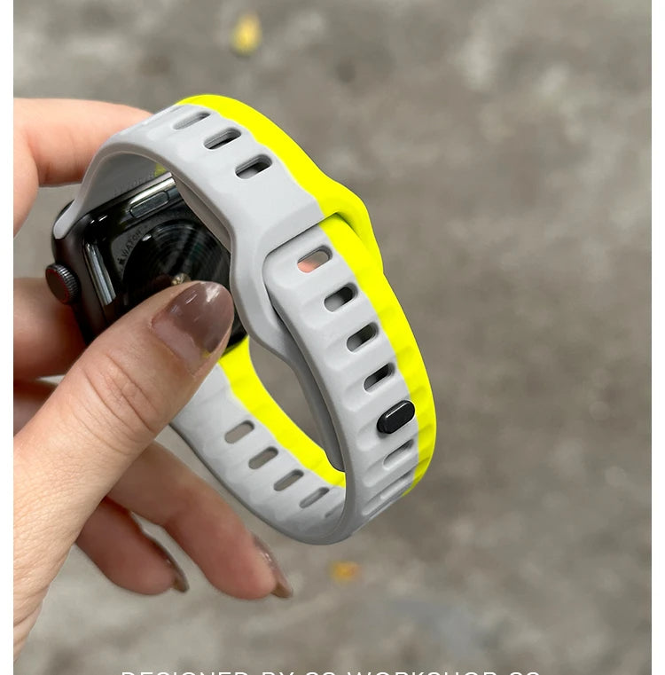 Volta Strike Premium Silicone Sports Bands By Shopyholy Compatible For iWatch