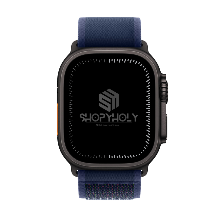 Blue B Premium Trail Loop Strap By Shopyholy Compatible For iWatch
