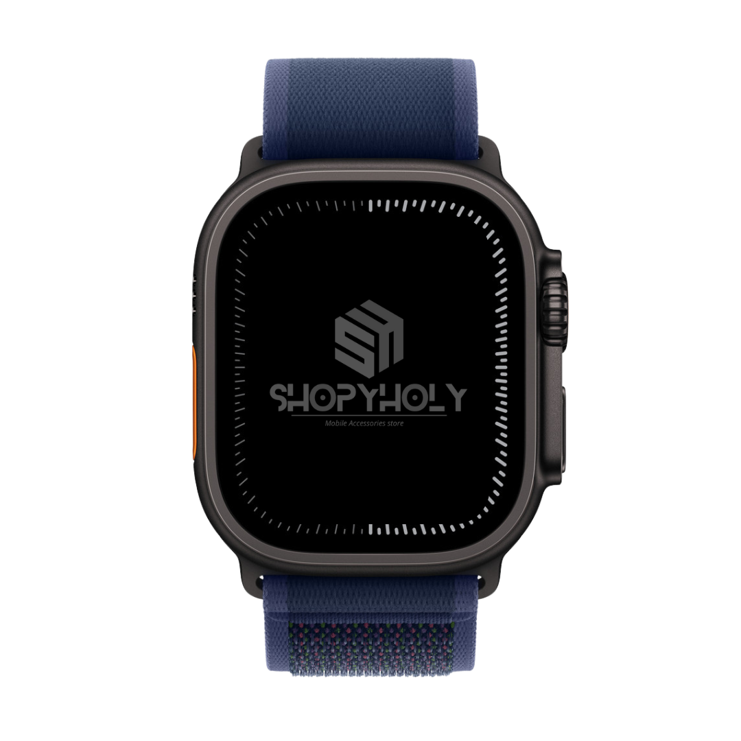 Blue B Premium Trail Loop Strap By Shopyholy Compatible For iWatch
