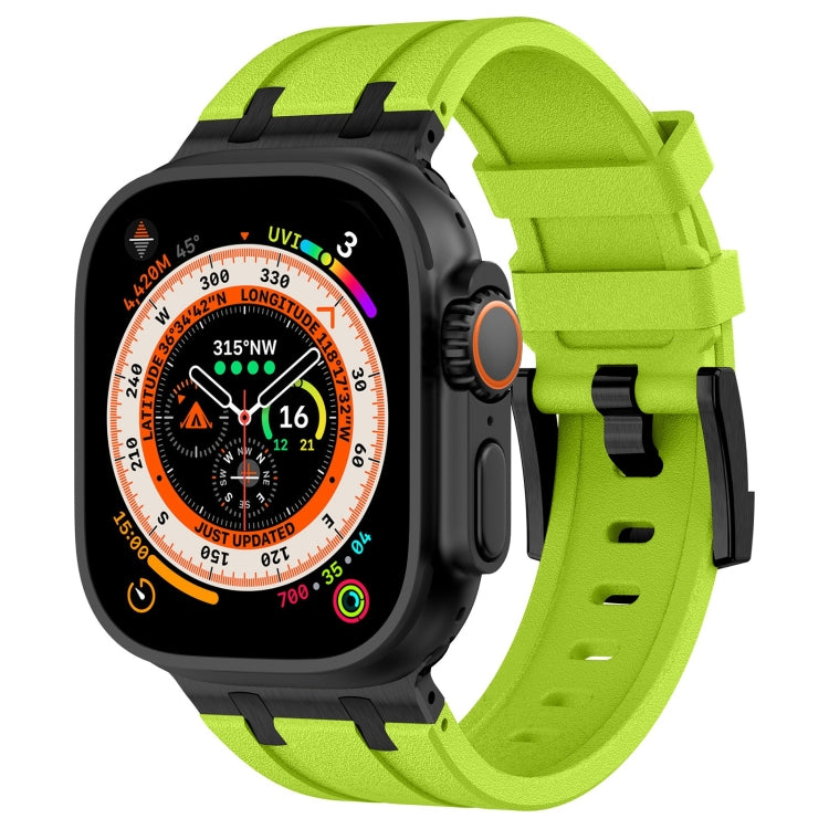 Neon Green B Luxury G-Shock Edition Sports Bands By Shopyholy Comaptible For iWatch (Copy)