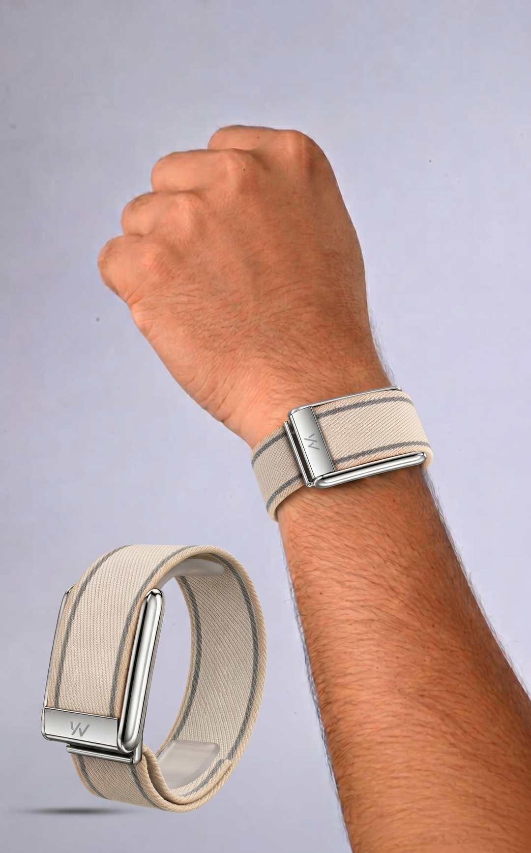 Starlight Braided Nylon Glow Edge Striped Band For Whoop 5.0 Mg Peak