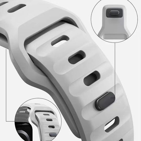 Premium Silicone Sports Bands By Shopyholy Compatible For iWatch