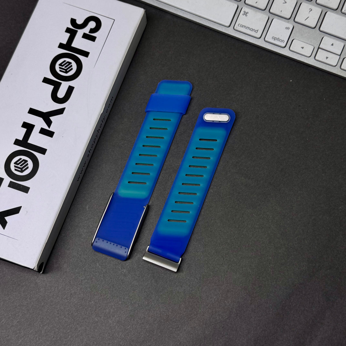 Luxury Transparent Fog Silicone Sports Band – Breathable & Adjustable Whoop 5.0 MG LIFE