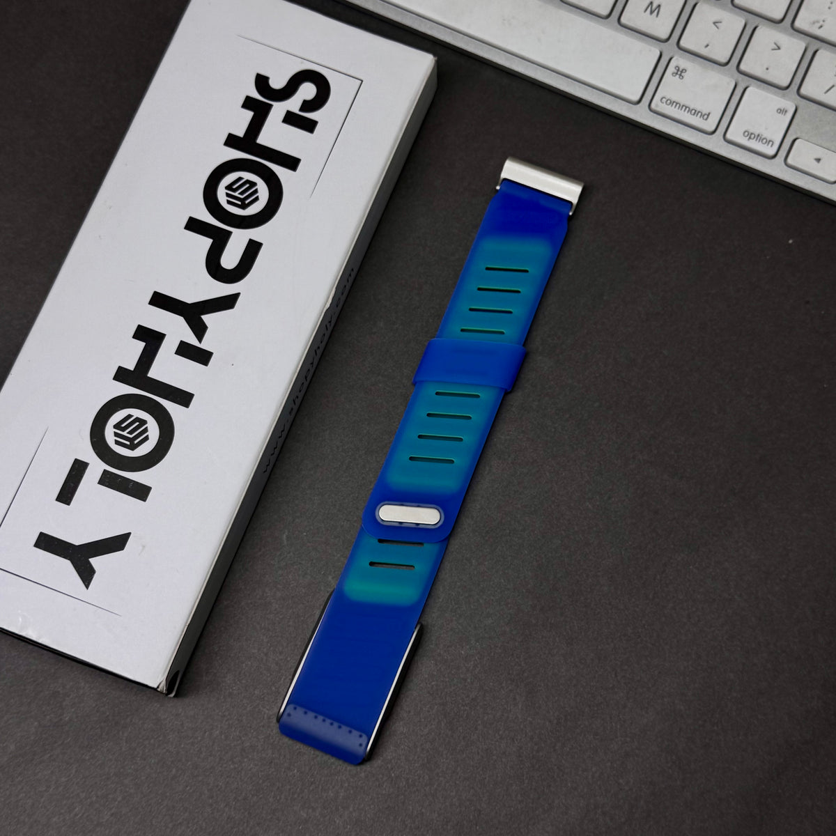 Luxury Transparent Fog Silicone Sports Band – Breathable & Adjustable Whoop 5.0 MG LIFE
