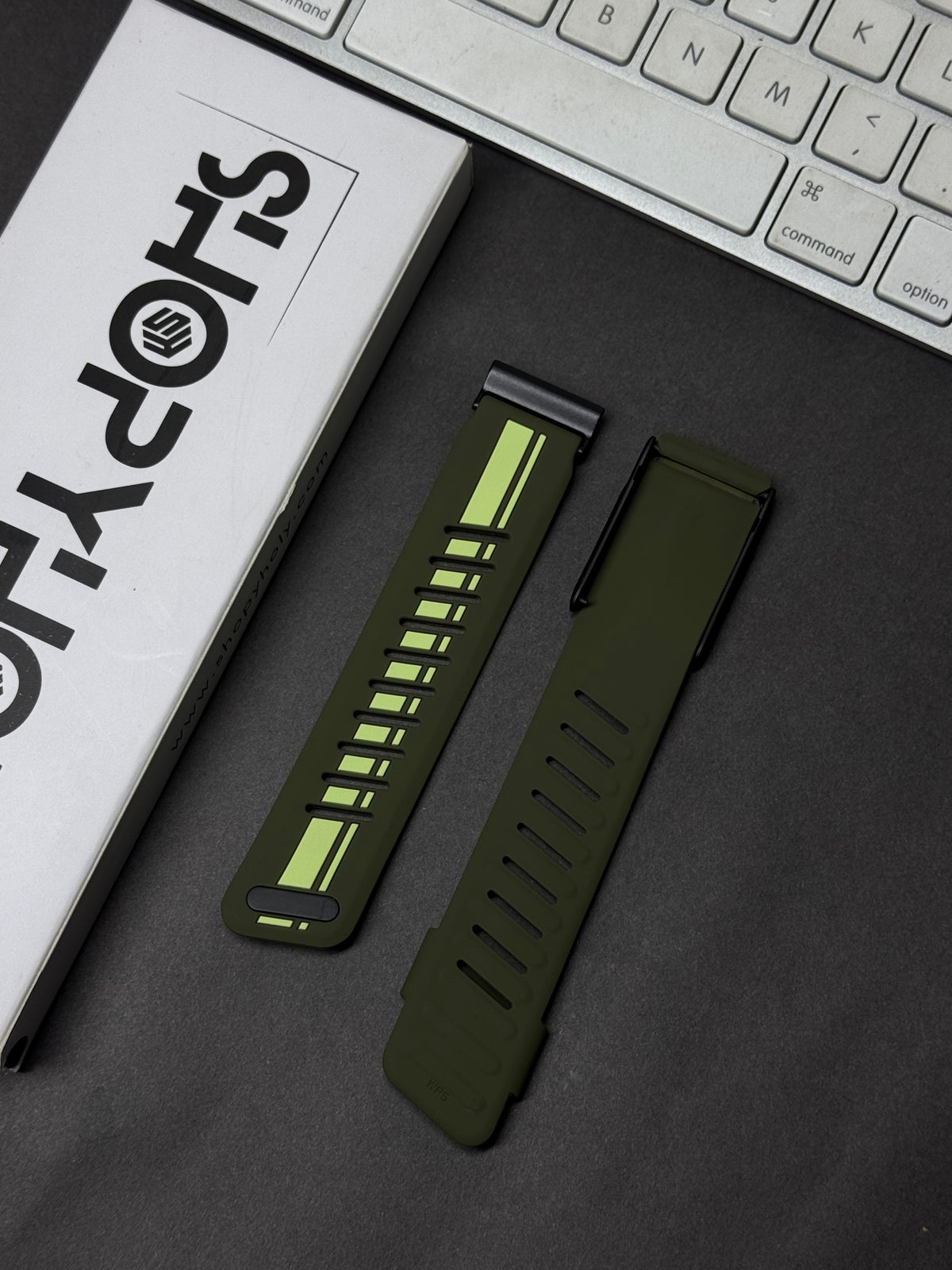 Luxury Dual Shade WHOOP 5.0 MG LIFE Silicone Sport Band