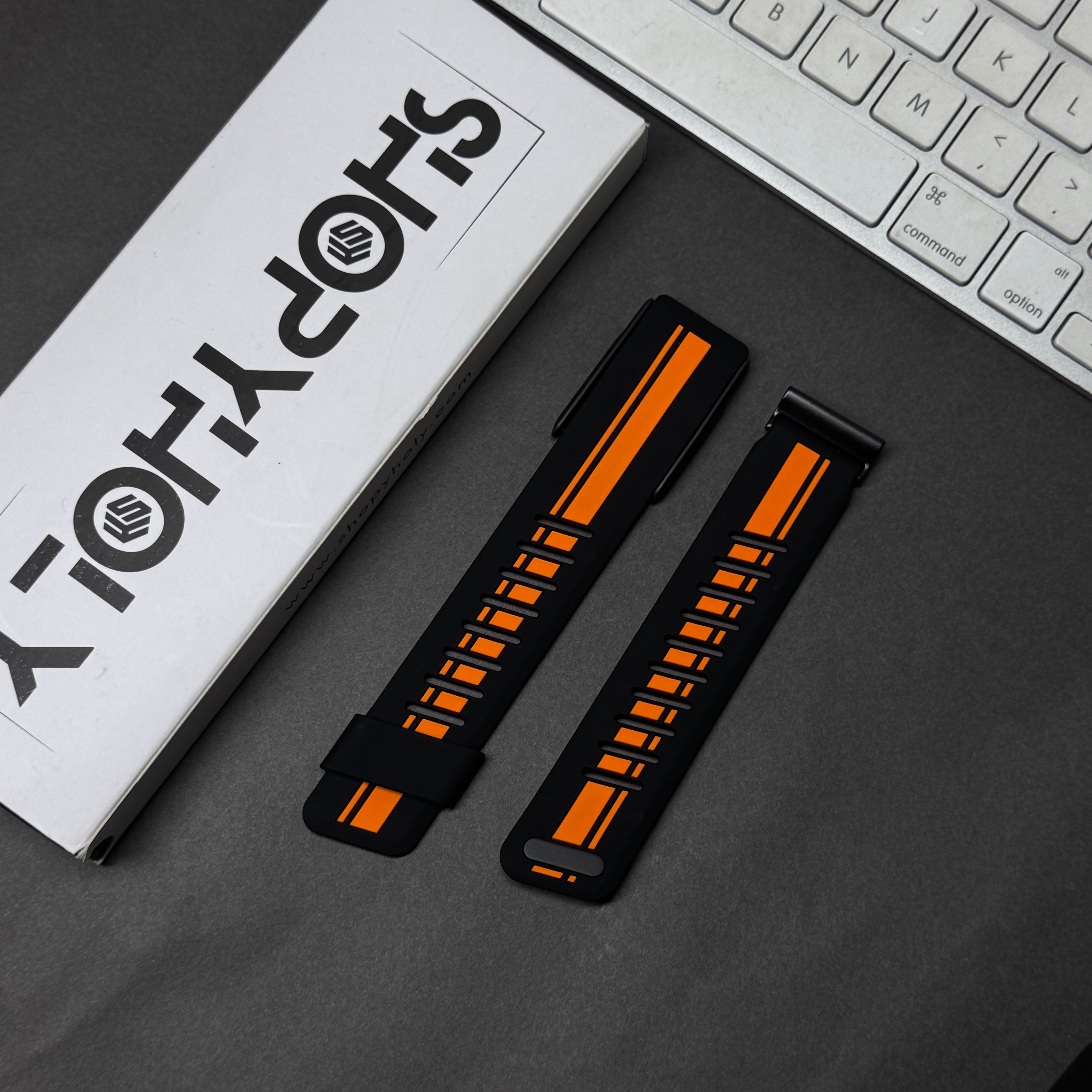 Luxury Dual Shade WHOOP 5.0 MG LIFE Silicone Sport Band