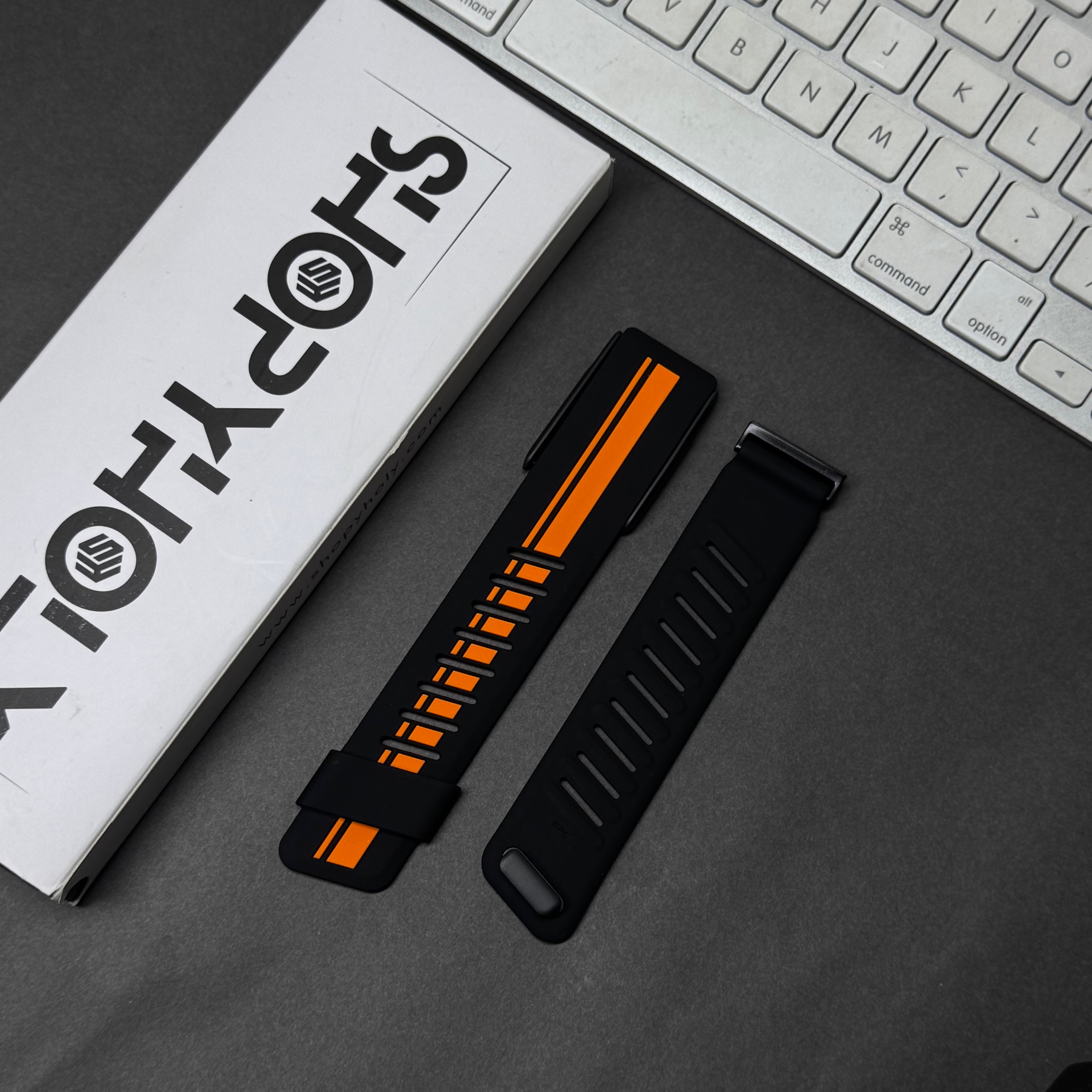 Luxury Dual Shade WHOOP 5.0 MG LIFE Silicone Sport Band