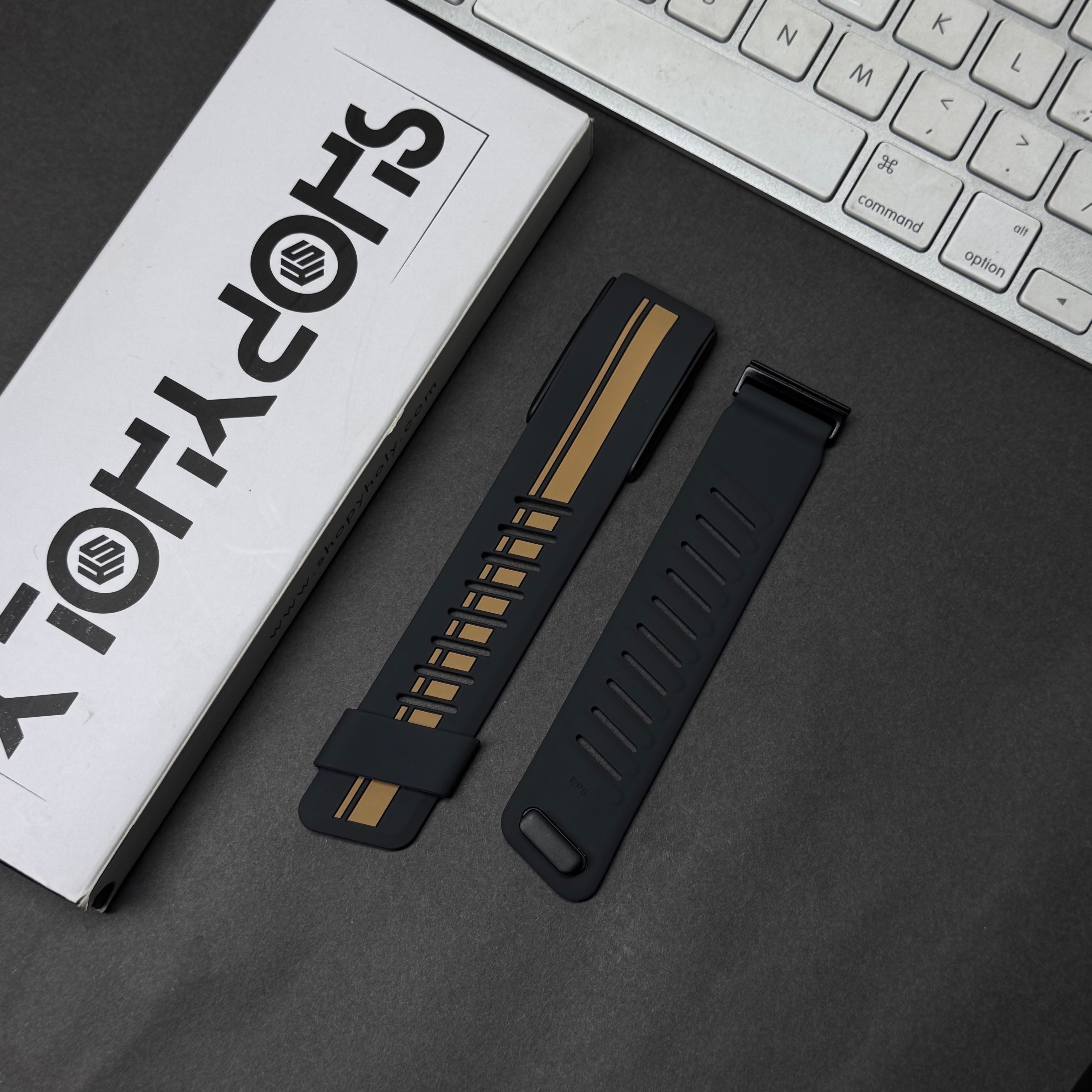 Luxury Dual Shade WHOOP 5.0 MG LIFE Silicone Sport Band