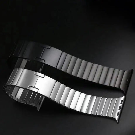 Gold Premium Metal Stainless Steel Link Bracelet By Shopyholy For iWatch Ultra