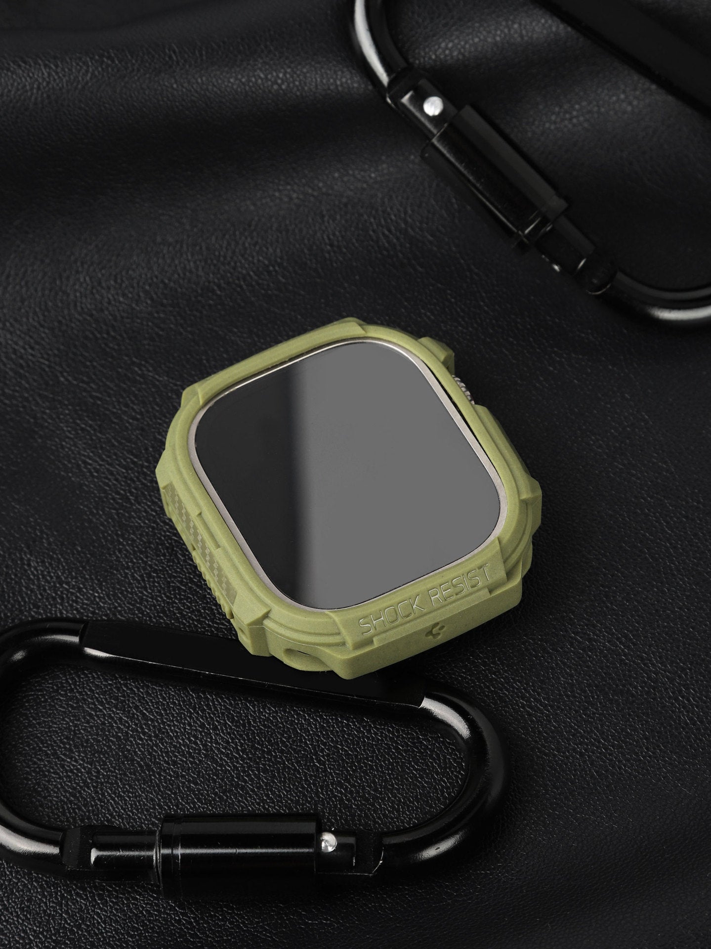 Premium Rugged Armor Spygen Cover Case By Shopyholy Compatible For Apple Watch