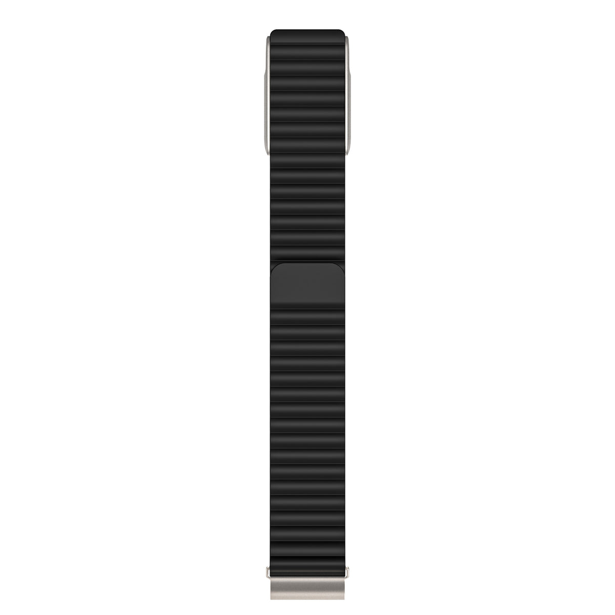 Black Wave Magnetic Silicone Sport Loop for WHOOP 5.0 Mg Life