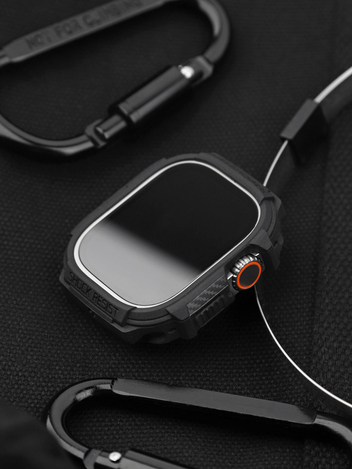 Premium Rugged Armor Spygen Cover Case By Shopyholy Compatible For Apple Watch