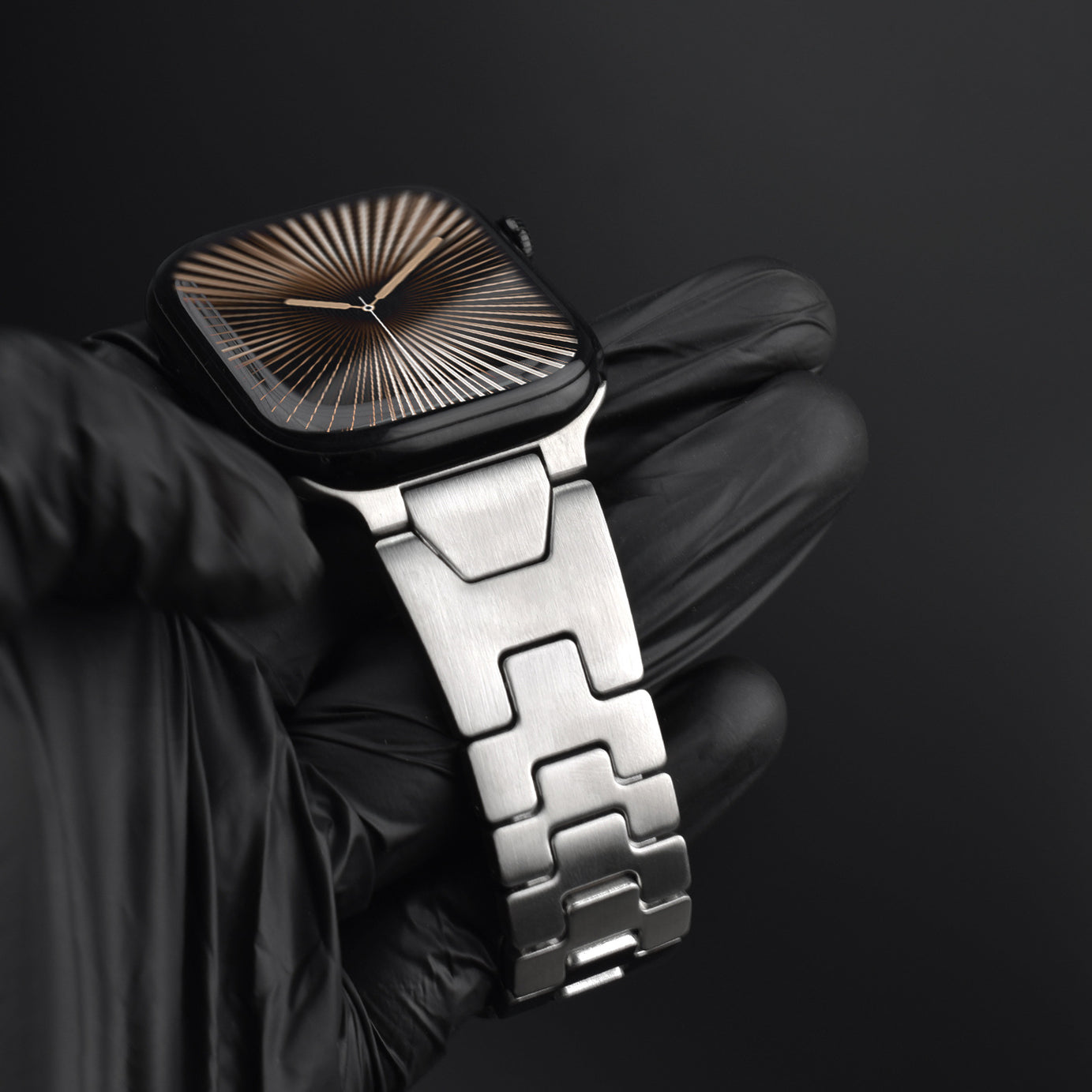 Titanium Luxury Quilk Release Band By Shopyholy Compatible For Appe Watch