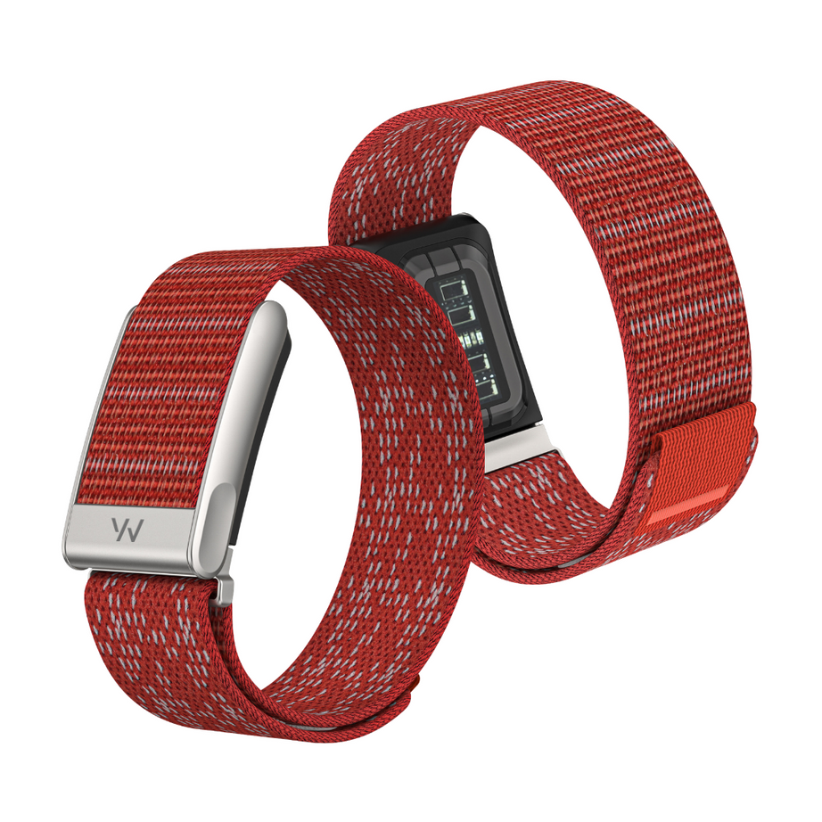 Red AeroKnit Nylon Sports Band For WHOOP 5.0 MG / Life