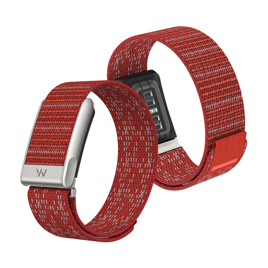 Red AeroKnit Nylon Sports Band For WHOOP 5.0 MG / Life