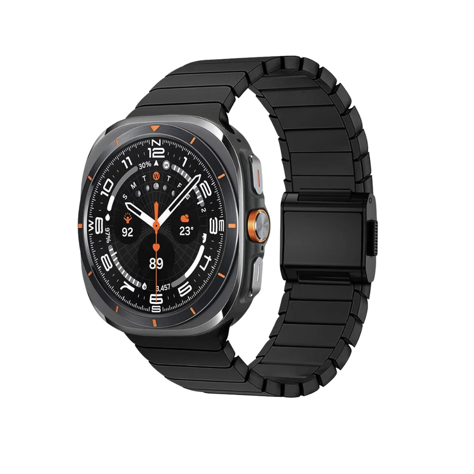 Black Luxury Magnetic Stainless Steel Band for Samsung Galaxy Watch Ultra 47mm