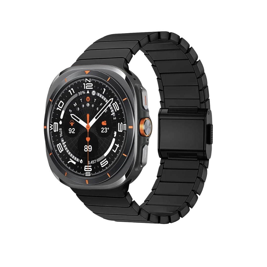 Black Luxury Magnetic Stainless Steel Band for Samsung Galaxy Watch Ultra 47mm