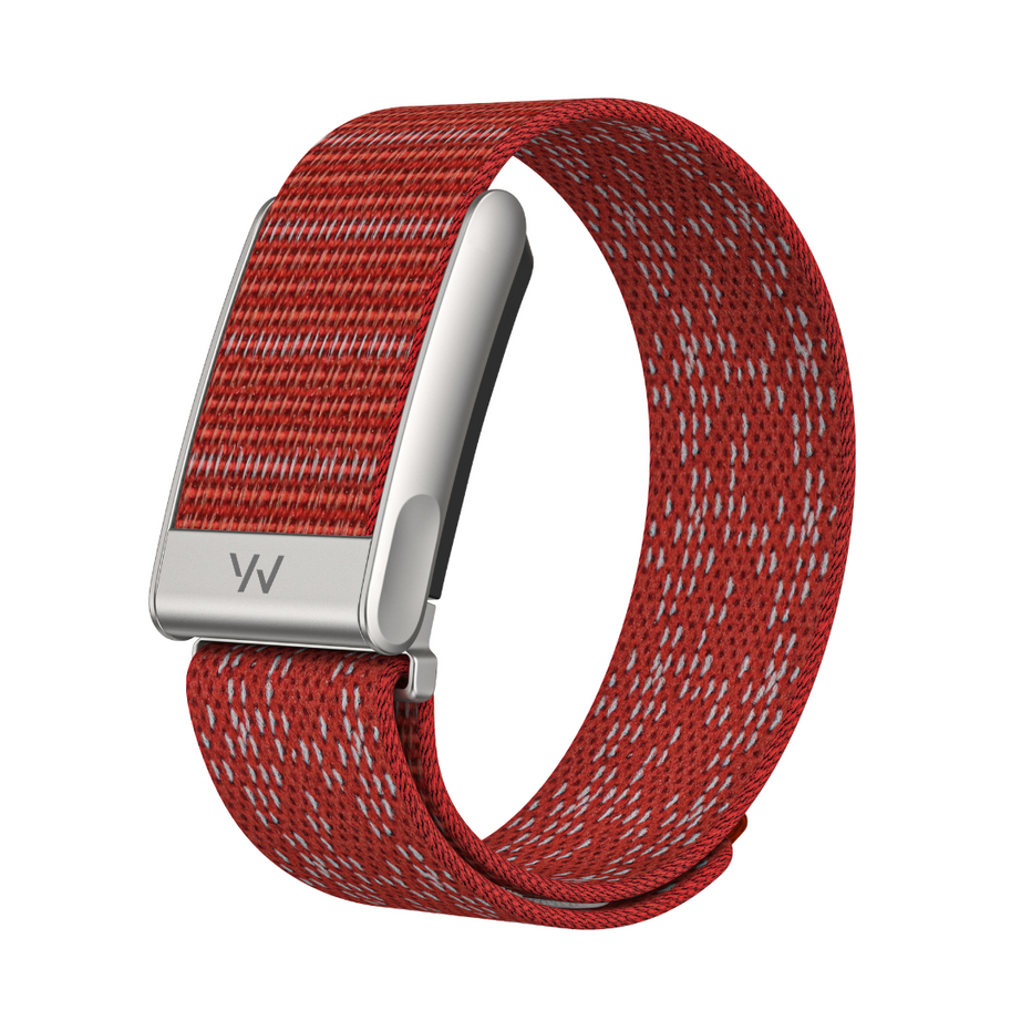 Red AeroKnit Nylon Sports Band For WHOOP 5.0 MG / Life