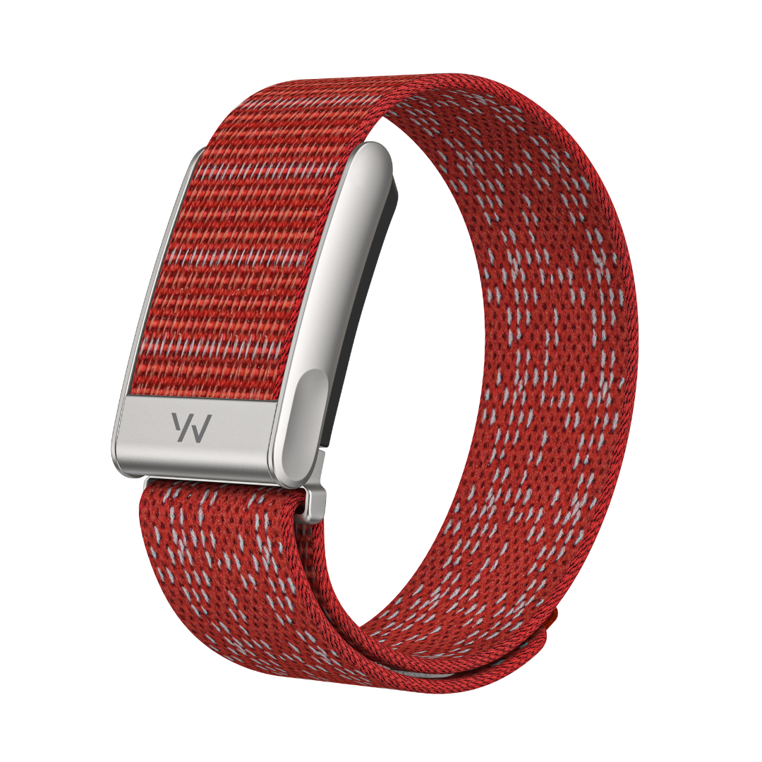 Red AeroKnit Nylon Sports Band For WHOOP 5.0 MG / Life