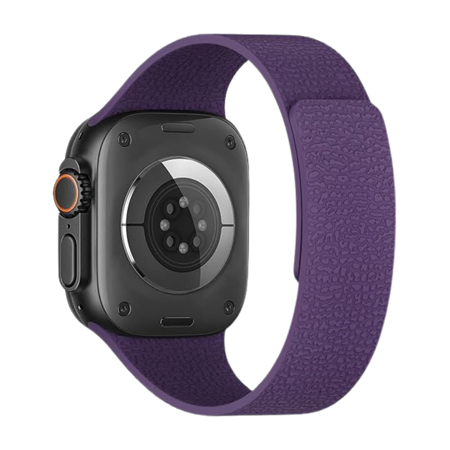 Plum Premium Skin Friendly Magnetic Loop By Shopyholy Comaptible For Apple Watch