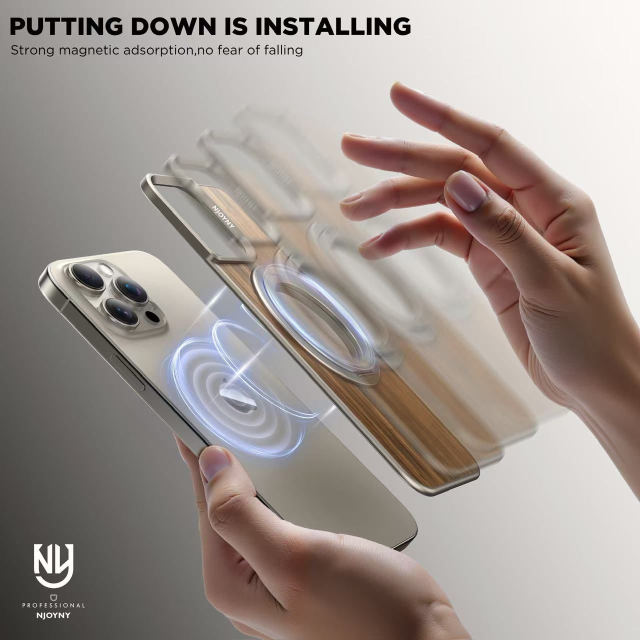 Luxury Wooden Feath Back Panel Case By Shopyholy Compatible For iPhone