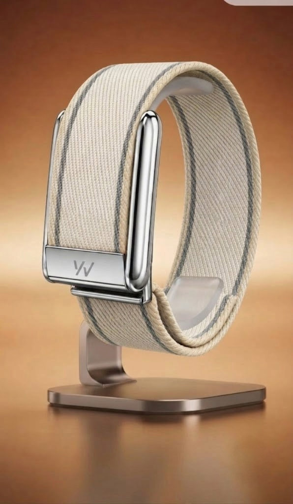 Starlight Braided Nylon Glow Edge Striped Band For Whoop 5.0 Mg Peak